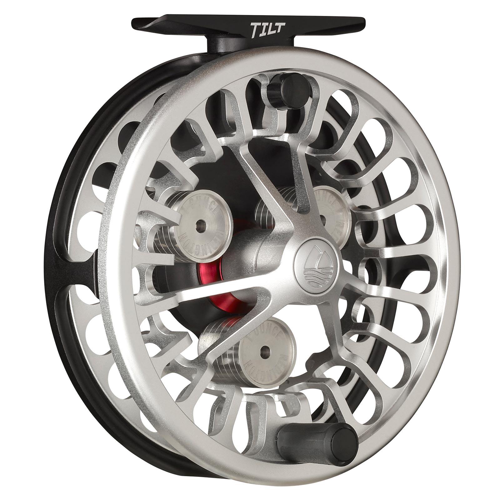 Redington TILT Euro Nymph Fly Reel | TILT REEL SILVER-BLACK - Redington - silver/black