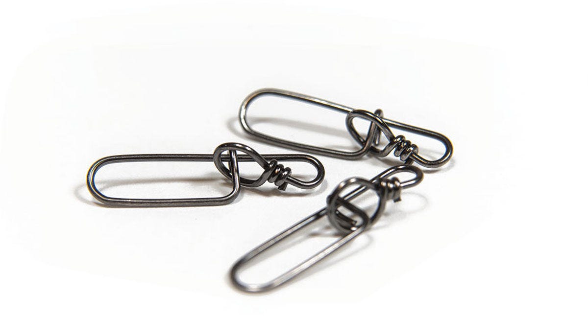 Scientific Anglers Stay-Lok Snaps 6 Pack Fly Fishing Accessory - Silver #2 - Scientific Anglers - silver - #2