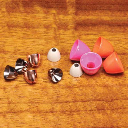 Hareline Brass Cone Heads Fly Tying Materials - All Varieties