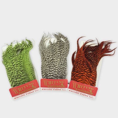 Whiting Farms Bugger Pack - Grizzly Dyed Dark Olive - Whiting Farms Inc.