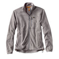 Men's Sweater Fleece Lightweight Jacket Heather Gray Size Xl Recycled Materials/Fleece/Polyester Orvis - Orvis - heather gray