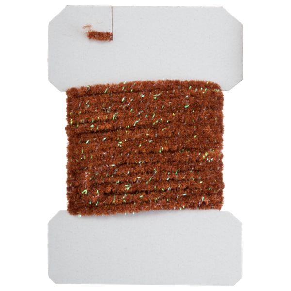 43035747 Woolly Bugger Chenille - Brown - Medium - White River Fly Shop - brown