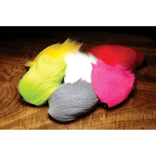 Hareline Dyed Deer Belly Hair - All Colors - Hareline Dubbin - orange