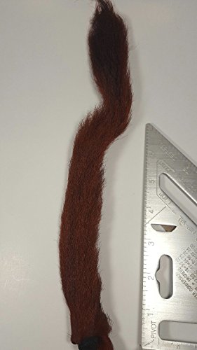 Calf Tail Rusty Brown - Calf Tail - rusty brown - One Size
