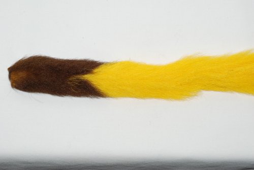 Hareline Calf Tail White - Hareline Dubbin - white - One Size