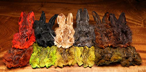 Hareline Hares Mask ? Black - Hareline - black
