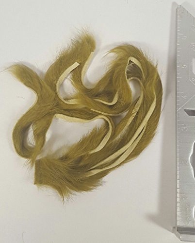 Hareline Rabbit Strips - Olive - Hareline - [green] - One Size