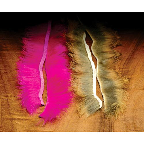 Hareline Crosscut Rabbit Strips Yellow - Hareline Dubbin Inc - yellow