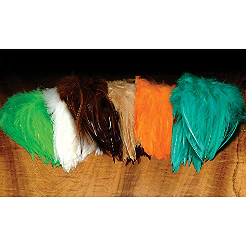 Hareline: Strung Hackle - Chartreuse - Hareline Dubbin Inc - chartreuse - One Size