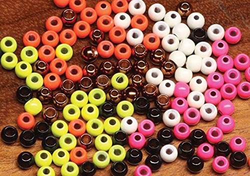 Dazzle Brass Beads (Fluorescent Pink, 7/64" 2.8mm) - Dazzle - fluorescent pink - 7/64" 2.8mm