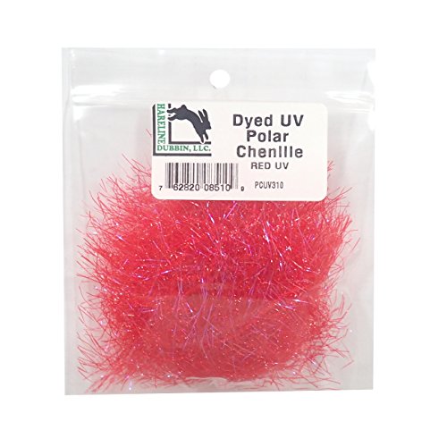 Hareline UV Polar Chenille - Hareline Dubbin - [red]
