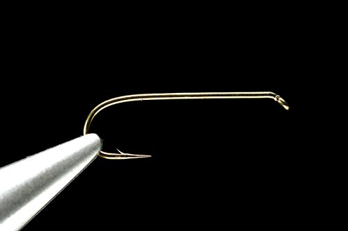 1280 2X-Long Dry Fly Hook - 25 Hooks - Size 16 - Daiichi - bronze - #16