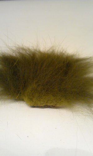 Arctic Fox Body Hair - Olive - Hareline Dubbin - olive - One Size