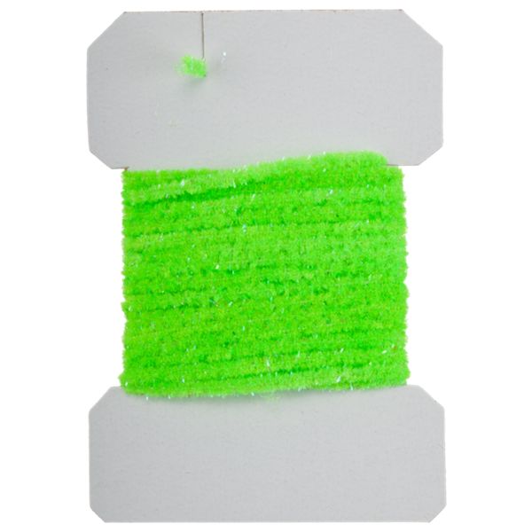 White River Fly Shop Woolly Bugger Chenille - Fluorescent Chartreuse - Small - Cabela's - fluorescent chartreuse