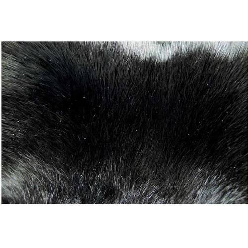 Hareline Rabbit Strips - Hareline Dubbin - [black] - One Size