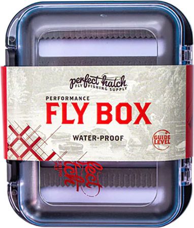 Perfect Hatch Small Waterproof Fly Box, Black - Perfect Hatch - black