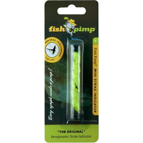 Fish Pimp Mini Strike Indicator - Fulling Mill - green