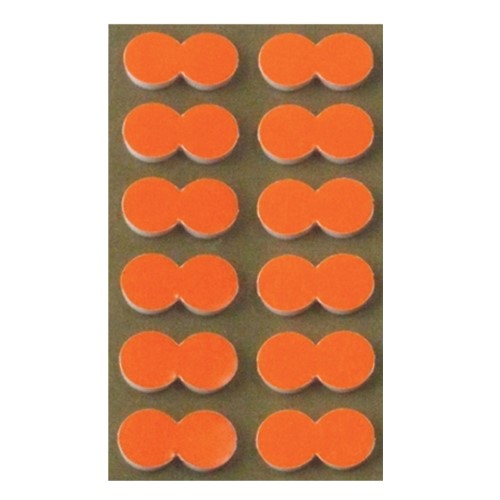 45000003 Strike Adhesive Indicators - White - Palsa - white
