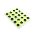 3D HOLOGRAPHIC FISH EYES - Adhesive Fly Tying, Fishing Lure, Stick on Eyes NEW! - Hareline Dubbin, Inc.