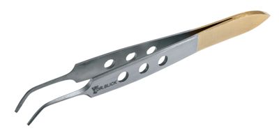 Dr Slick Curved Tweezer - Dr Slick - gold satin - 4in