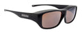 Jonathan Paul Fitovers Large Quamby Eternal Black Polarized Amber Sunglasses - Jonathan Paul Eyewear - black - Large