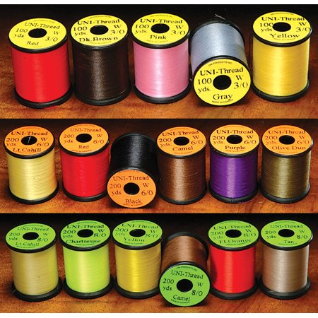UNI 6/0 WAXED THREAD DARK BROWN - Fly Tying - Hareline - [brown] - [6/0]
