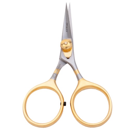 Dr. Slick Razor Adjustable Scissors Fly Tying Tool - Gold - Dr. Slick - gold - [4 ]