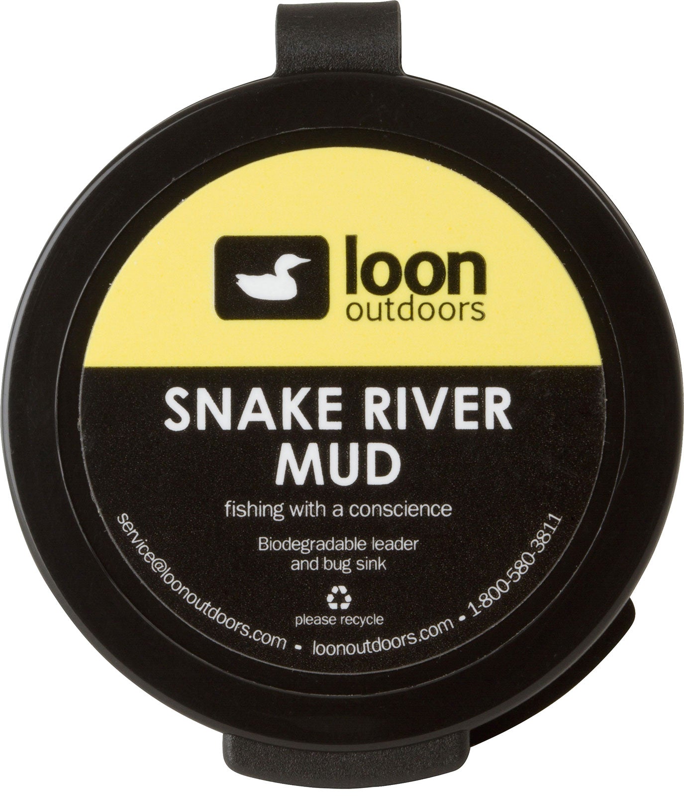 Loon Snake River Mud Sink Paste - Loon - [black] - [1/2]
