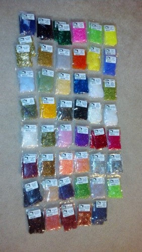 28091069 Ice Dub Fly Tying Material - Chartreuse - Hareline Dubbin - [green] - One Size