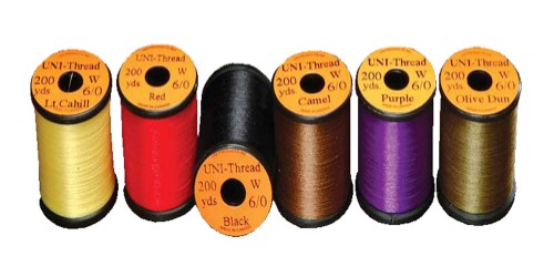 UNI 6/0 WAXED THREAD ORANGE - Fly Tying - Hareline - orange