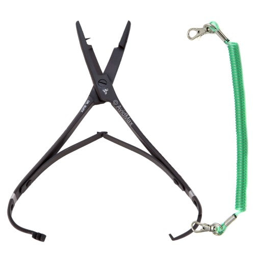 Dr. Slick Mitten Scissor Clamps Forceps for Fly Fishing Tool - Dr. Slick - black - 5.5'