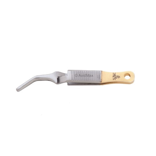 Dr. Slick Extra Hand Fly Tweezers Fly Tying Tool - Gold/Satin - Dr. Slick - gold,satin