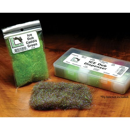 Hareline Dubbin Ice Dub - Blue Steelie - Hareline Dubbin - blue steelie - [One Size]