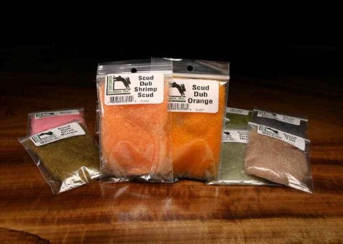 Hareline Scud Dub Gray Olive - Fly Tying - Hareline - [gray] - One Size