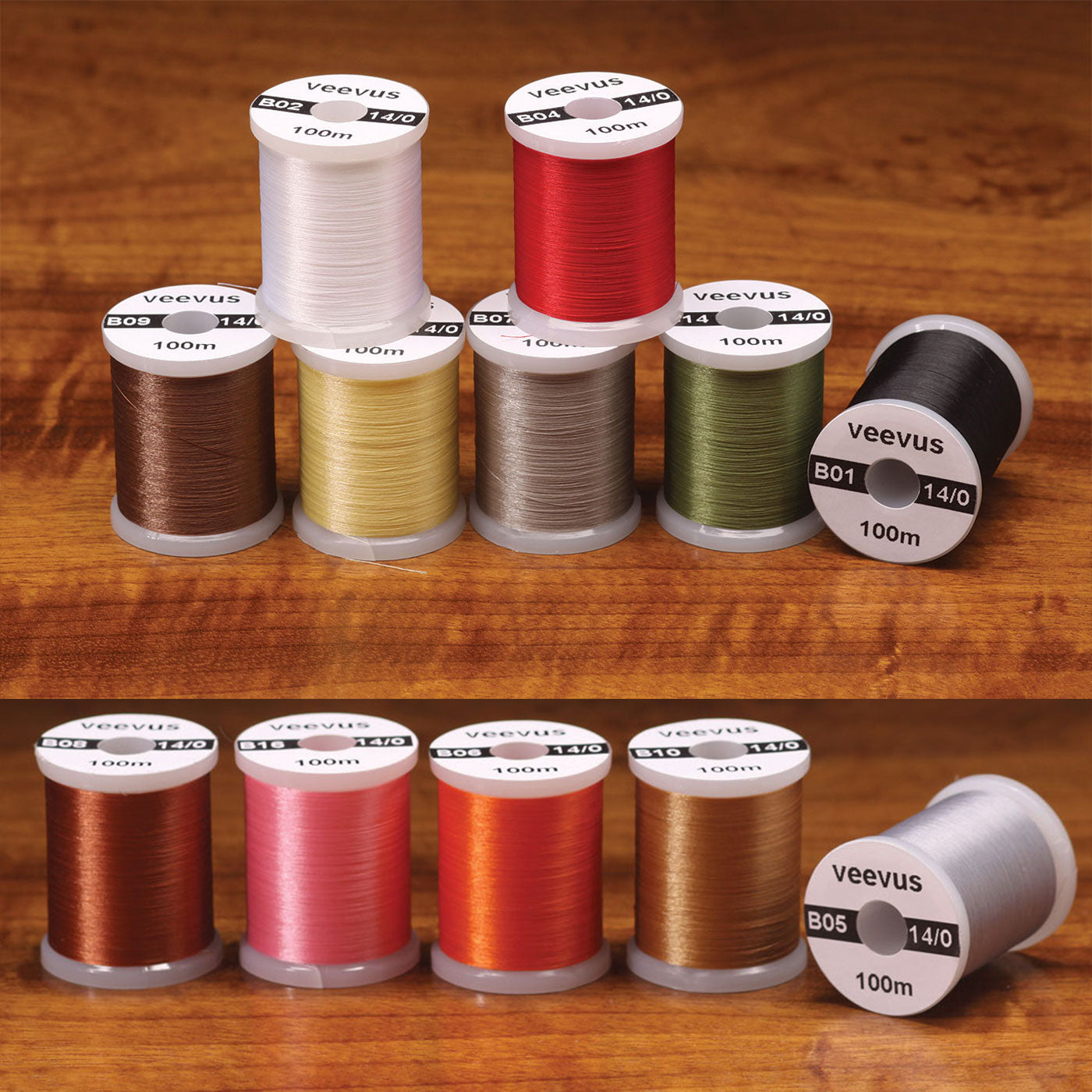 14/0 Veevus Fly Tying Thread - Assorted Colors - Pink - Veevus - [pink] - [14/0]