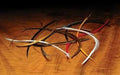 Stripped Goose Biots - Amber - Fly Fishing - Hareline - [yellow]