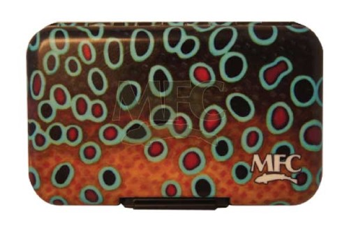 Montana Fly Poly Fly Box - Montana Fly Company Llc - maddox's brown trout skin - [One Size]
