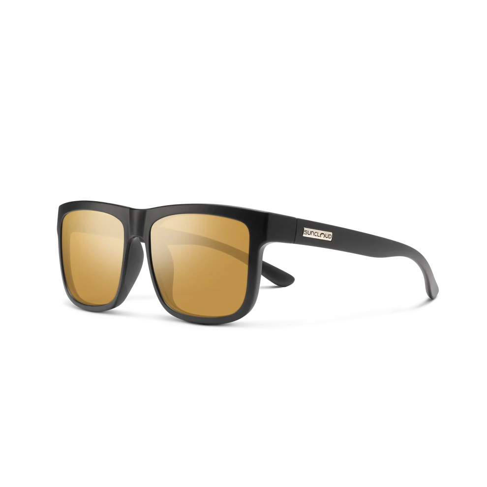Men's Suncloud Quiver Polarized Sunglasses Matte Burnished Brown/Polarized Brown