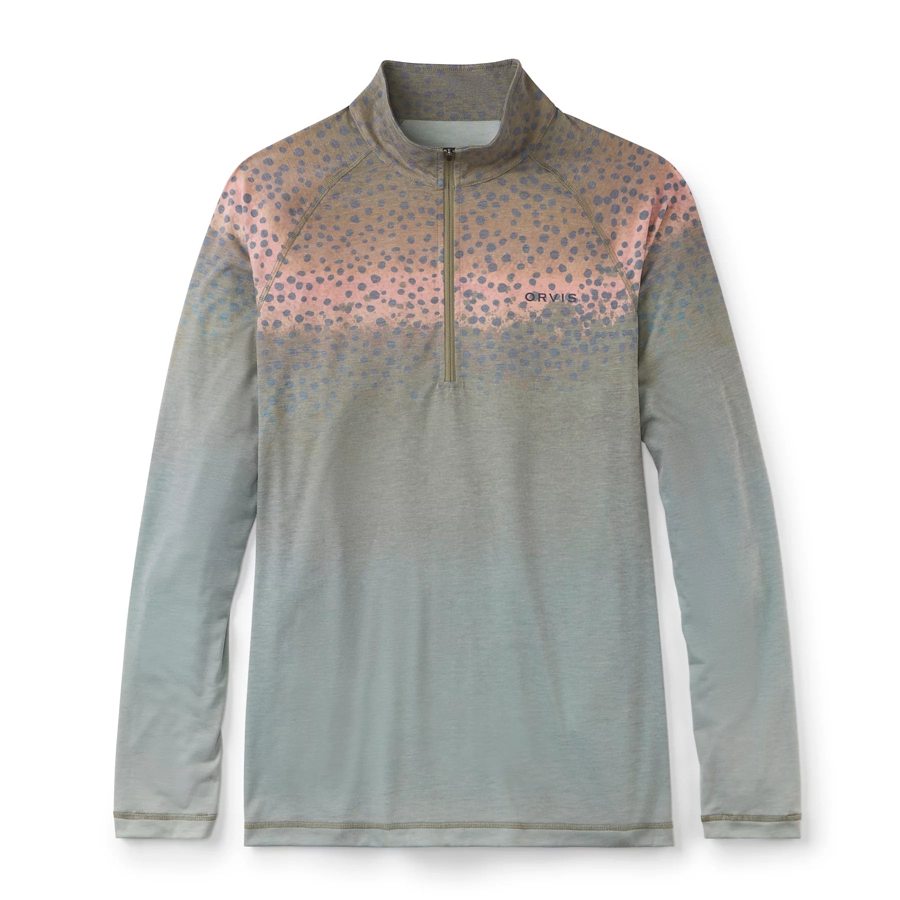 Orvis DriCast Printed 1/4 Zip