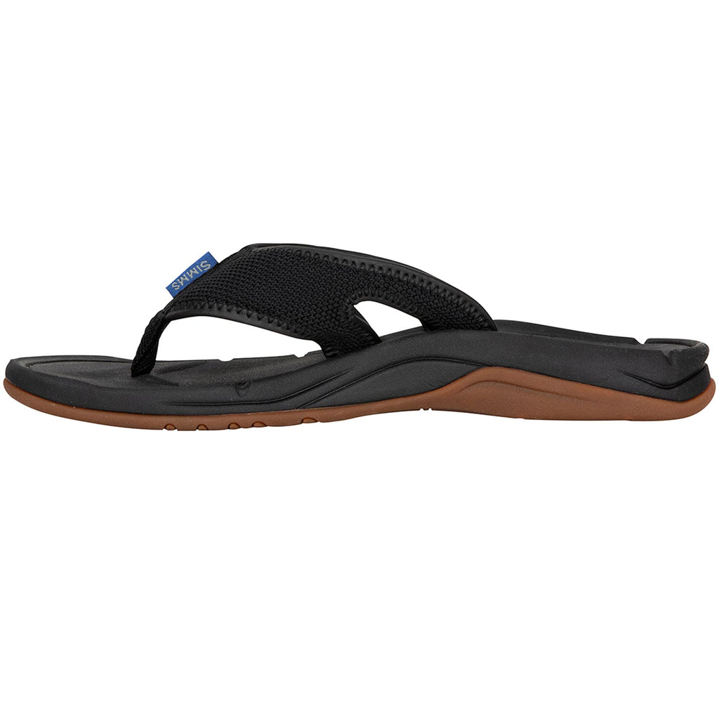 Simms Challenger Flip Flop Sandal - Black - 12 - Simms - black - 12