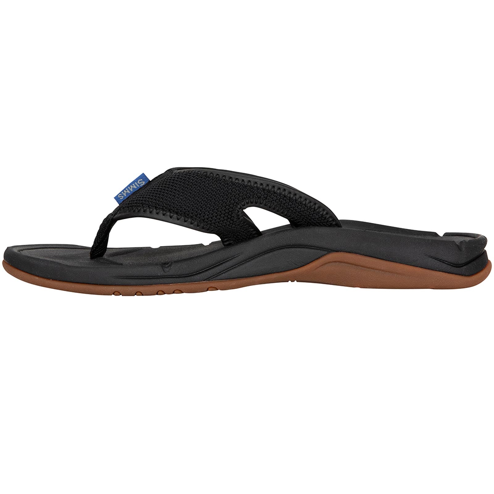 Simms Challenger Flip Flop Sandal - Black - 12 - Simms - black - 12