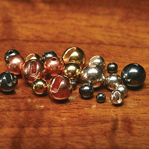 Slotted Tungsten Beads - 1/16 in. / 1.5 Mm - Gold - Hareline