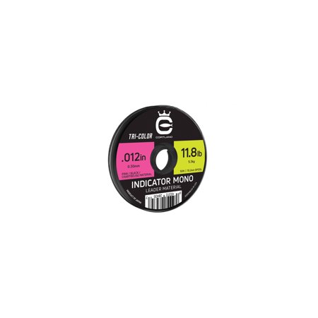 Cortland Indicator Mono Leader Material Tri Color 50ft .010 9LB - 284333 - Cortland - [other] - [.010 / 9 LB]