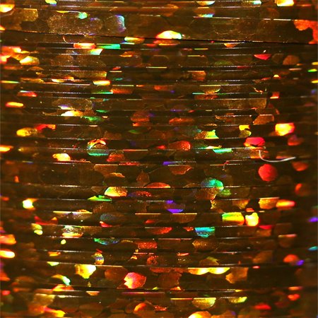 Veevus Holographic Tinsel - Medium Copper - Hareline