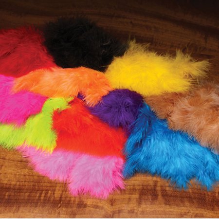 Hareline Wooly Bugger Marabou - Kingfisher Blue - Hareline - [blue]