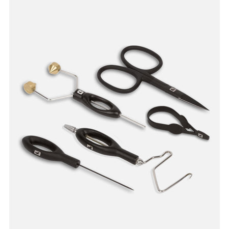 Loon Outdoors Core Fly Tying Tool Kit - Black Kit - Loon - [black]