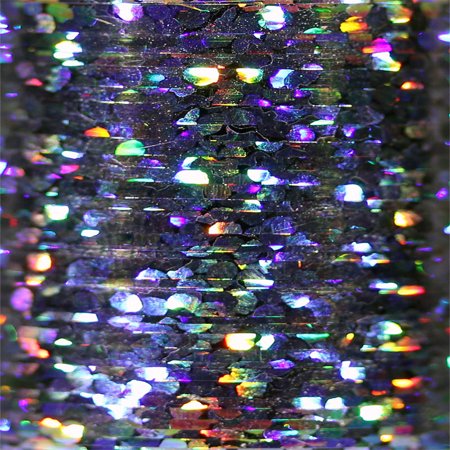 Veevus Holographic Tinsel - Medium Silver - Hareline - [silver] - [M]