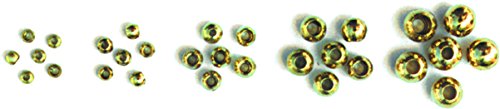 Cyclops Bead Eyes Brass ::: Fly Tying Material (Copper, 5/32" 3.8MM) - Hareline Dubbin
