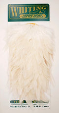 Whiting Farms Hebert Miner Hen Saddles - Cream - Whiting Farms