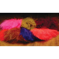 Hareline Marabou Strung Blood Quills Fly Tying Materials Assorted Colors - Hareline Dubbin Inc - [orange]